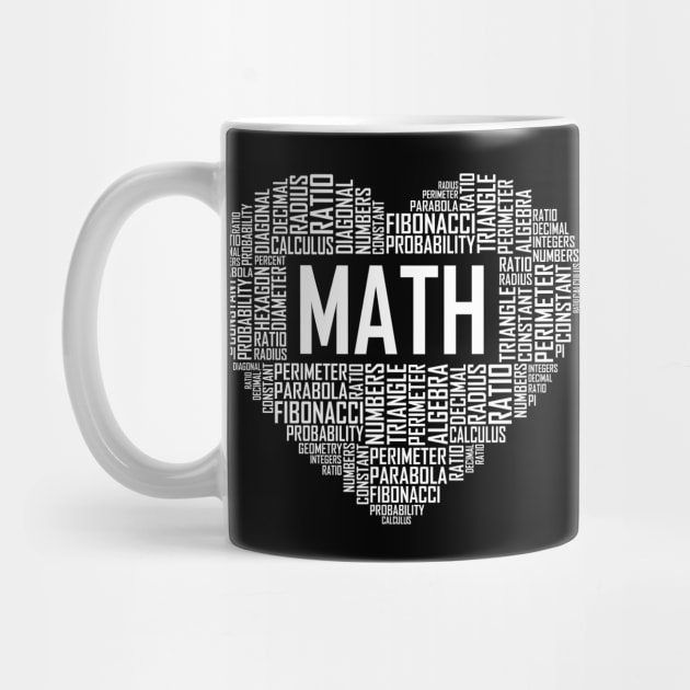 Math Heart by LetsBeginDesigns